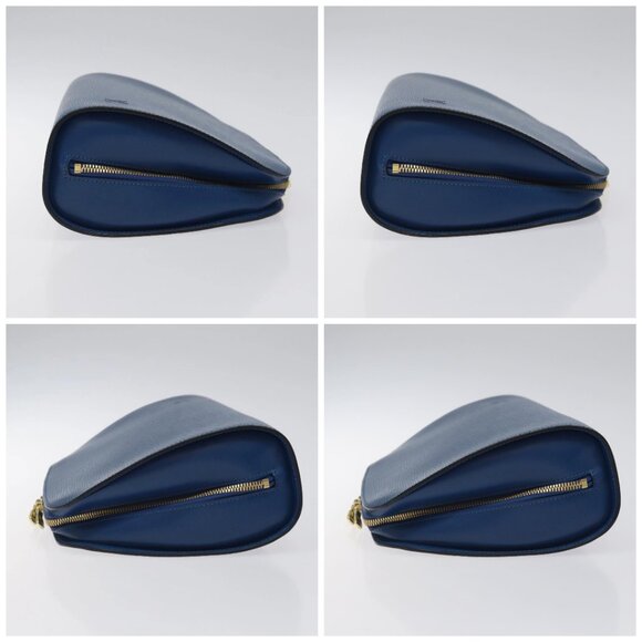 LOUIS VUITTON Epi Dauphine GM Pouch Blue M48435 LV Auth 127205 - Picture 16 of 16